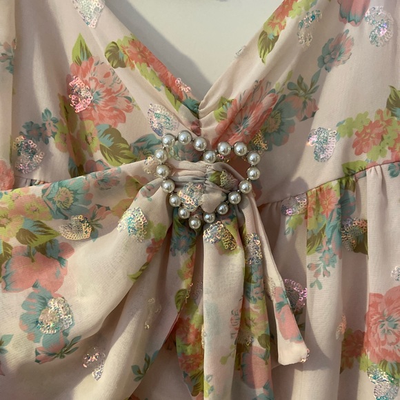 For Love and Lemons Georgina Swing Dress Size Medium - Picture 5 of 16